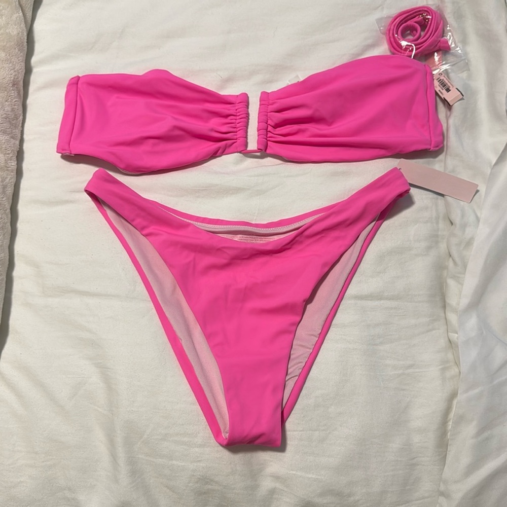 Brand New w/Tags Hot Pink bikini get it before we start summer!!